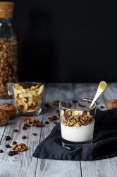 Jablečná granola