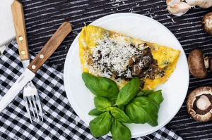 Frittata al tartufo (lanýžová omeleta)