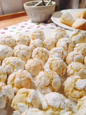 Kokosovo-pomerančové crinkles