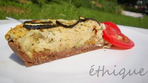 Cuketový quiche