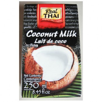 Real THAI Čisté 85% kokosové mléko bez přísad, lixusní alternativa smetany. Zatím nejlepší, kterou j